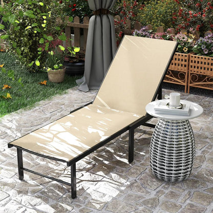 Outsunny Reclining Sun Lounger 39