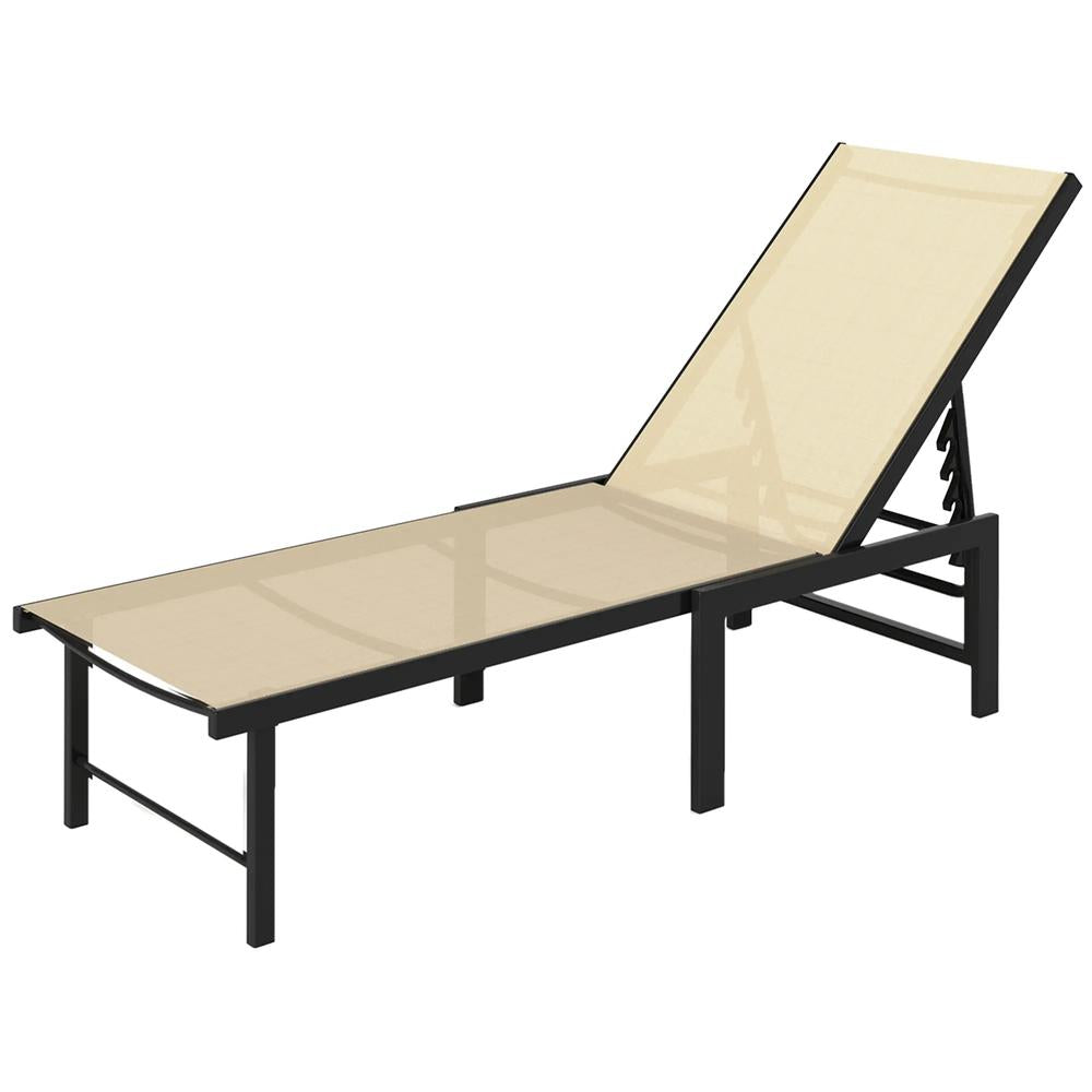 Outsunny Reclining Sun Lounger 42