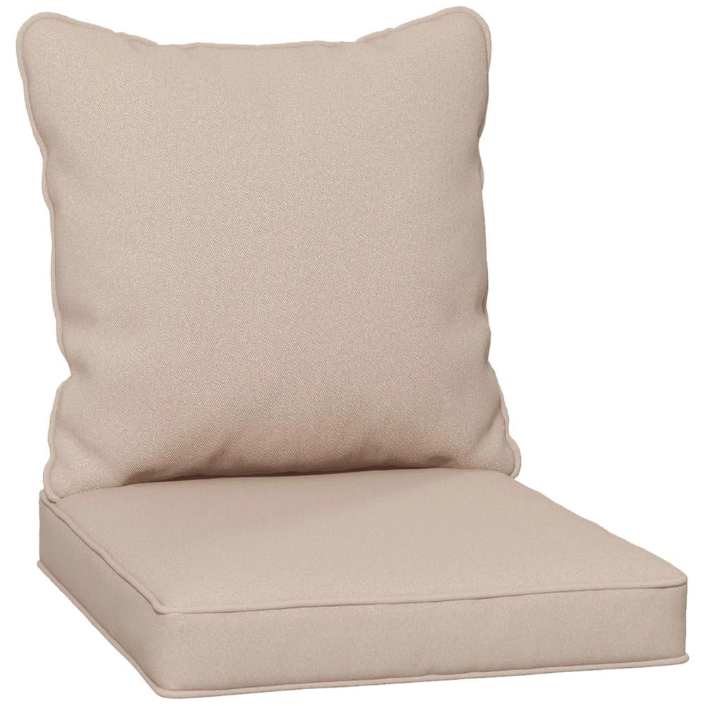 Outsunny Seat and Back Padded Cushion Set, Cushion Only 33