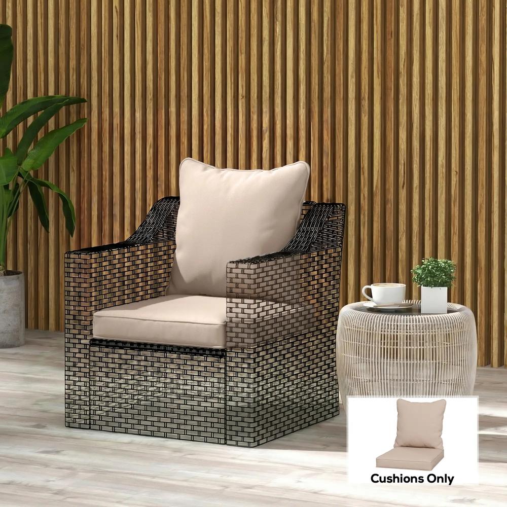 Outsunny Seat and Back Padded Cushion Set, Cushion Only 41