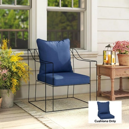 Outsunny Seat and Back Padded Cushion Set, Cushion Only 56