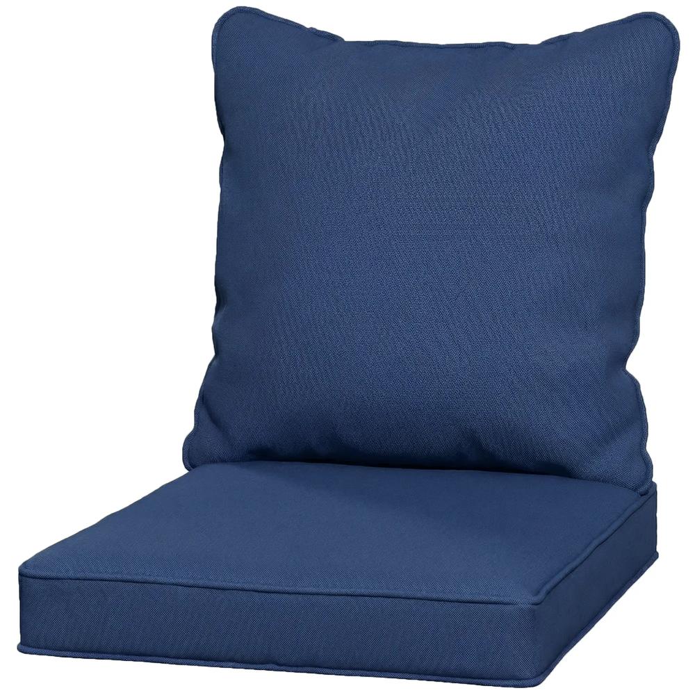 Outsunny Seat and Back Padded Cushion Set, Cushion Only 65