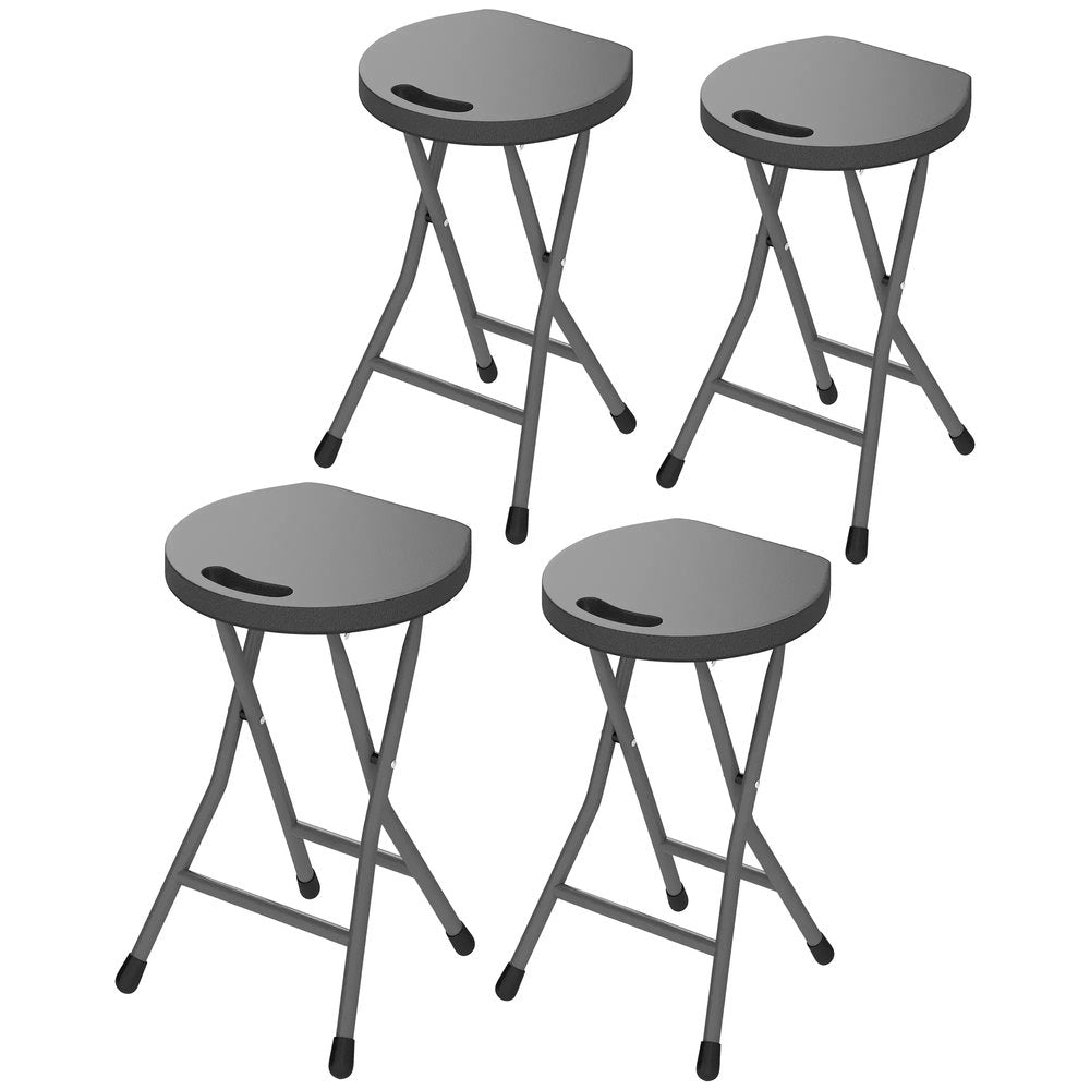 Outsunny Set of Four Folding Carry Stools 10
