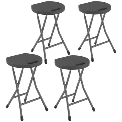 Outsunny Set of Four Folding Carry Stools 9