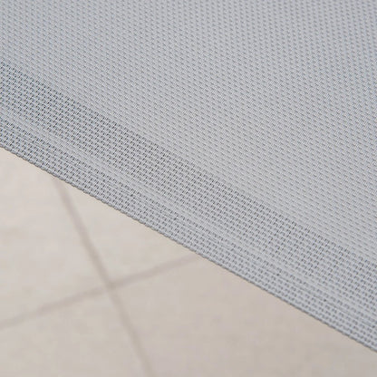 Outsunny Set of Four Stackable Mesh Seat Chairs 30