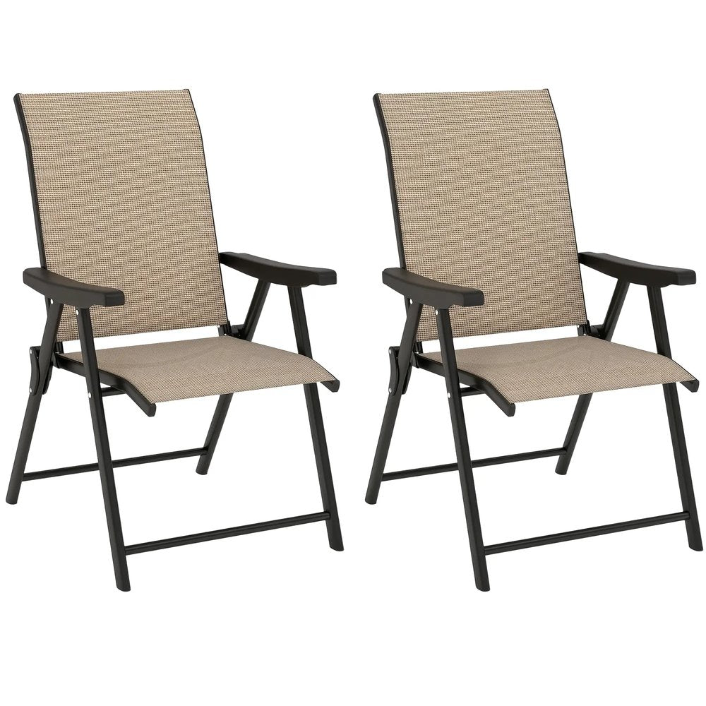 Outsunny Set of Two Folding Outdoor Chairs 20