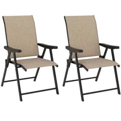 Outsunny Set of Two Folding Outdoor Chairs 20