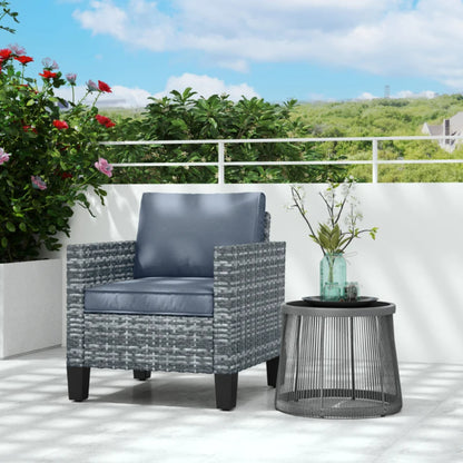 Outsunny Single Rattan Armchair, with Cushions