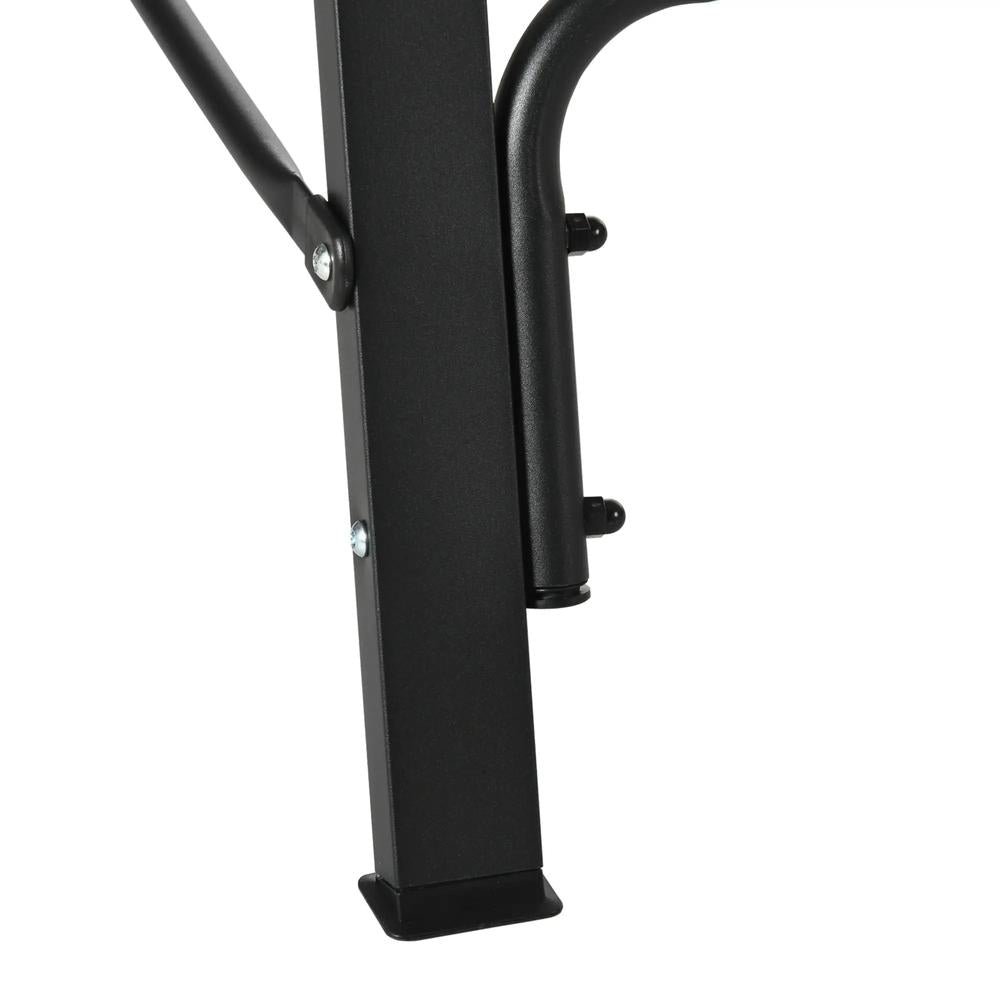 Outsunny Steel Frame Multi-Swing Seat Frame - Black 10