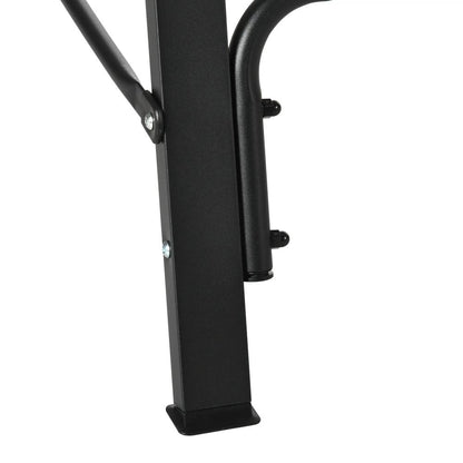Outsunny Steel Frame Multi-Swing Seat Frame - Black 10