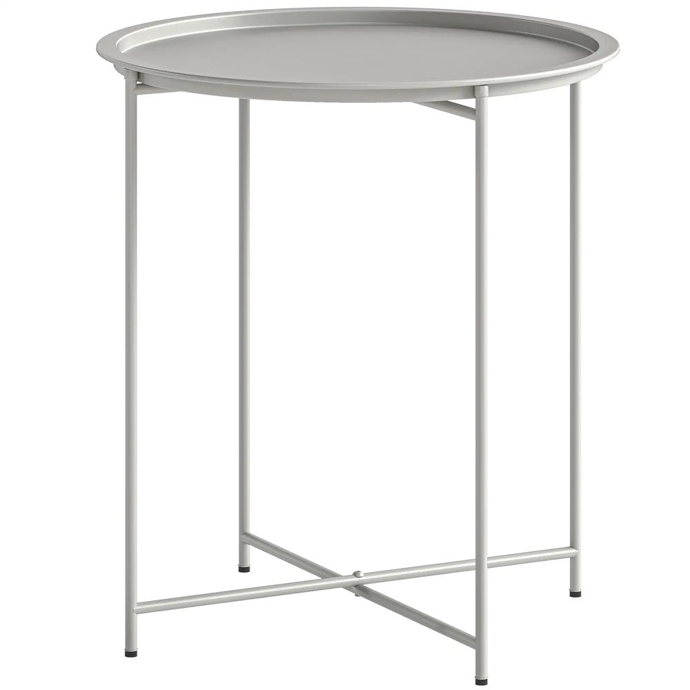 Outsunny Steel Removable Tray Top Garden Table 47