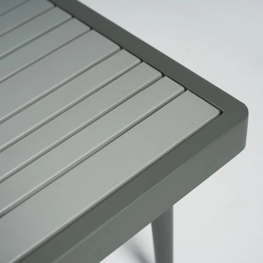 Outsunny Thee-Piece 'L' Rattan Sofa Set - Grey 11