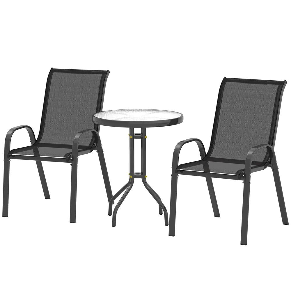 Outsunny Three-Piece Outdoor Garden Set 10