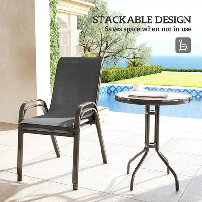 Outsunny Three-Piece Outdoor Garden Set 15
