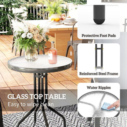 Outsunny Three-Piece Outdoor Garden Set 17