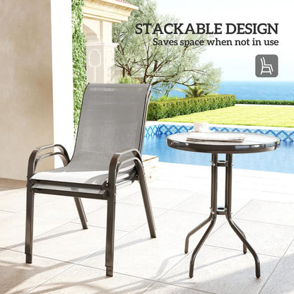 Outsunny Three-Piece Outdoor Garden Set 26