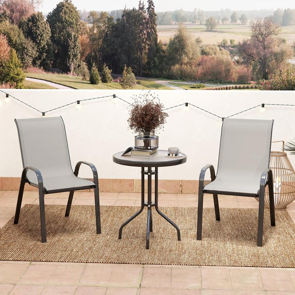 Outsunny Three-Piece Outdoor Garden Set 31