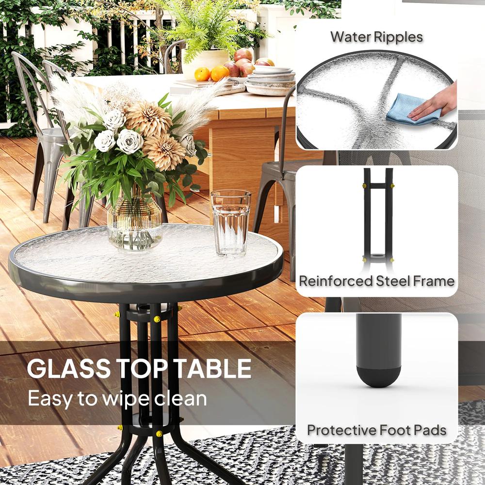 Outsunny Three-Piece Outdoor Garden Set 6