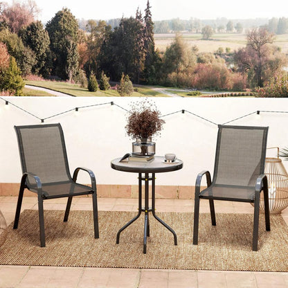 Outsunny Three-Piece Outdoor Garden Set 9