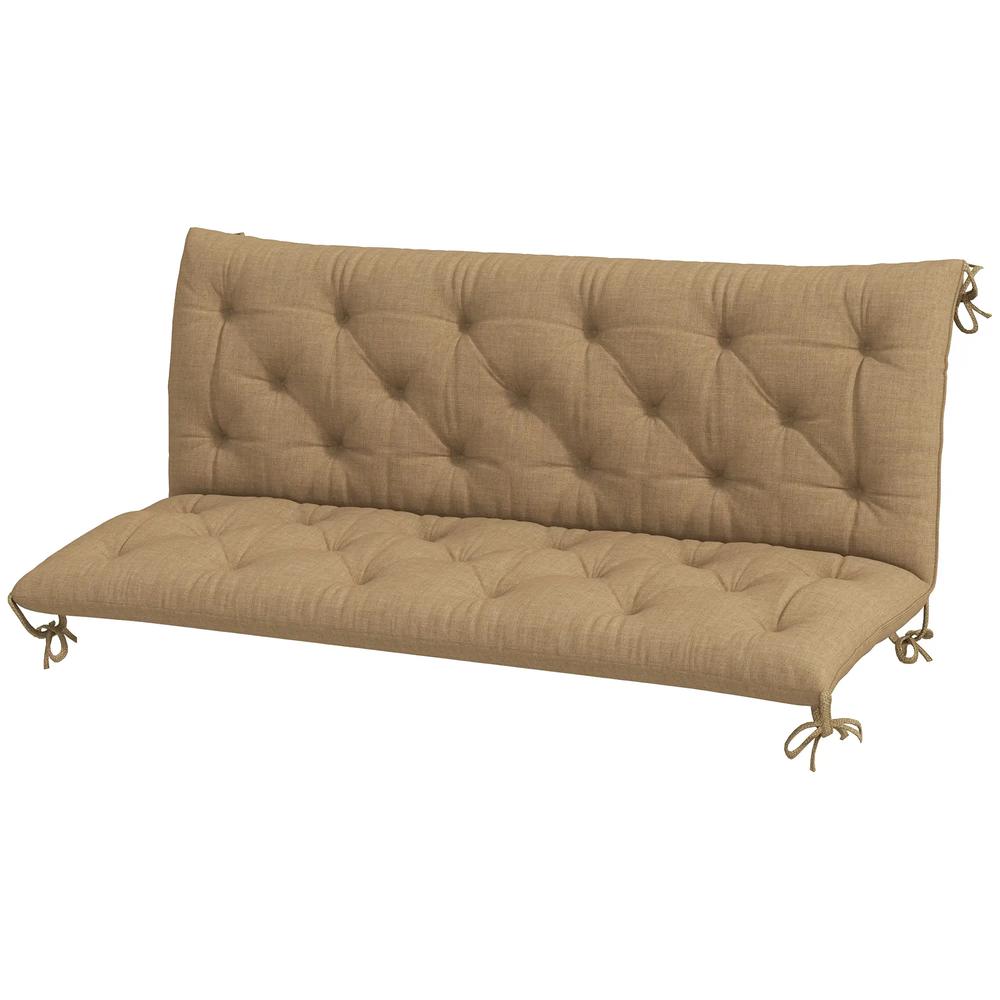 Outsunny Three-Seater Bench Cushion 10