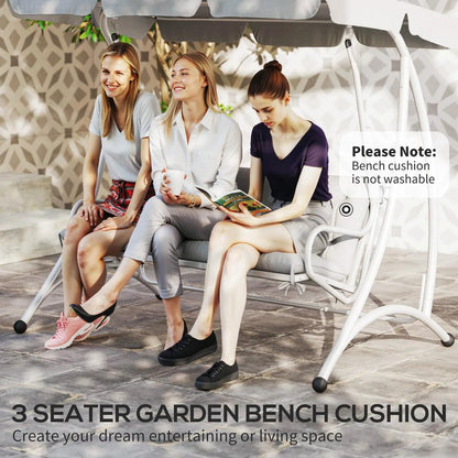 Outsunny Three-Seater Bench Cushion 17