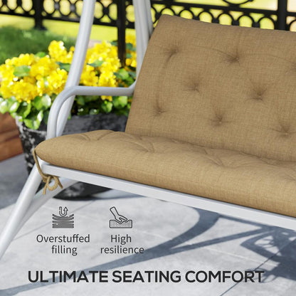 Outsunny Three-Seater Bench Cushion 4