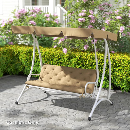 Outsunny Three-Seater Bench Cushion 7