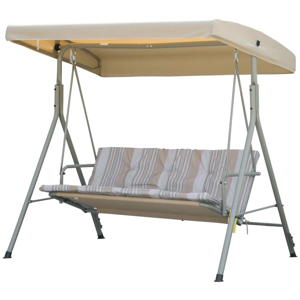 Outsunny Three-Seater Garden Swing Seat 22