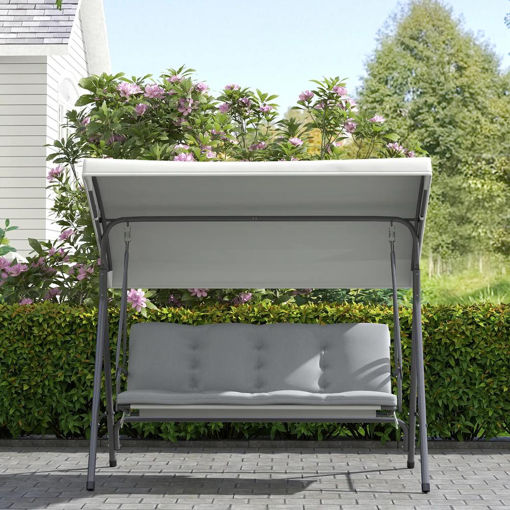 Outsunny Three-Seater Garden Swing Seat 30