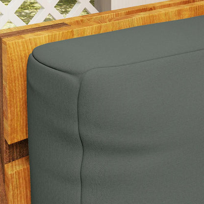 Outsunny Two Piece Seat Pallet and Back Cushions 18