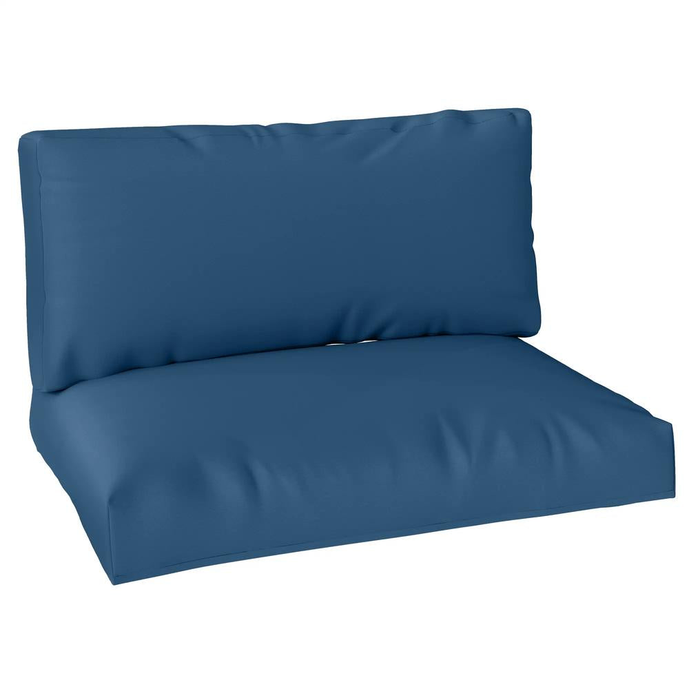 Outsunny Two Piece Seat Pallet and Back Cushions 31