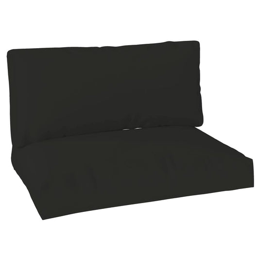 Outsunny Two Piece Seat Pallet and Back Cushions 