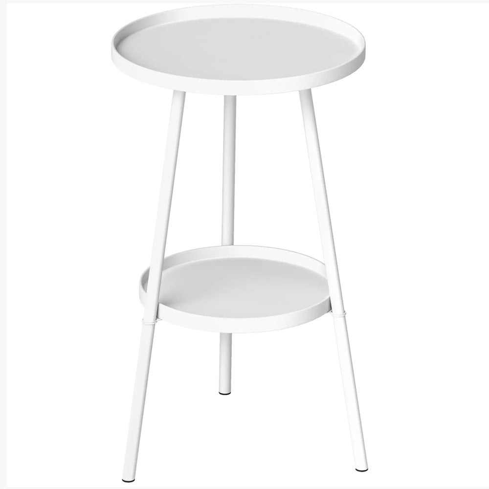 Outsunny Two-Tier Metal Garden Table 9