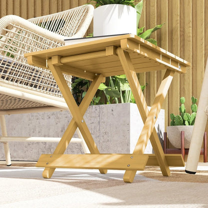 Outsunny Wooden Foldable Outdoor Coffee Table 8