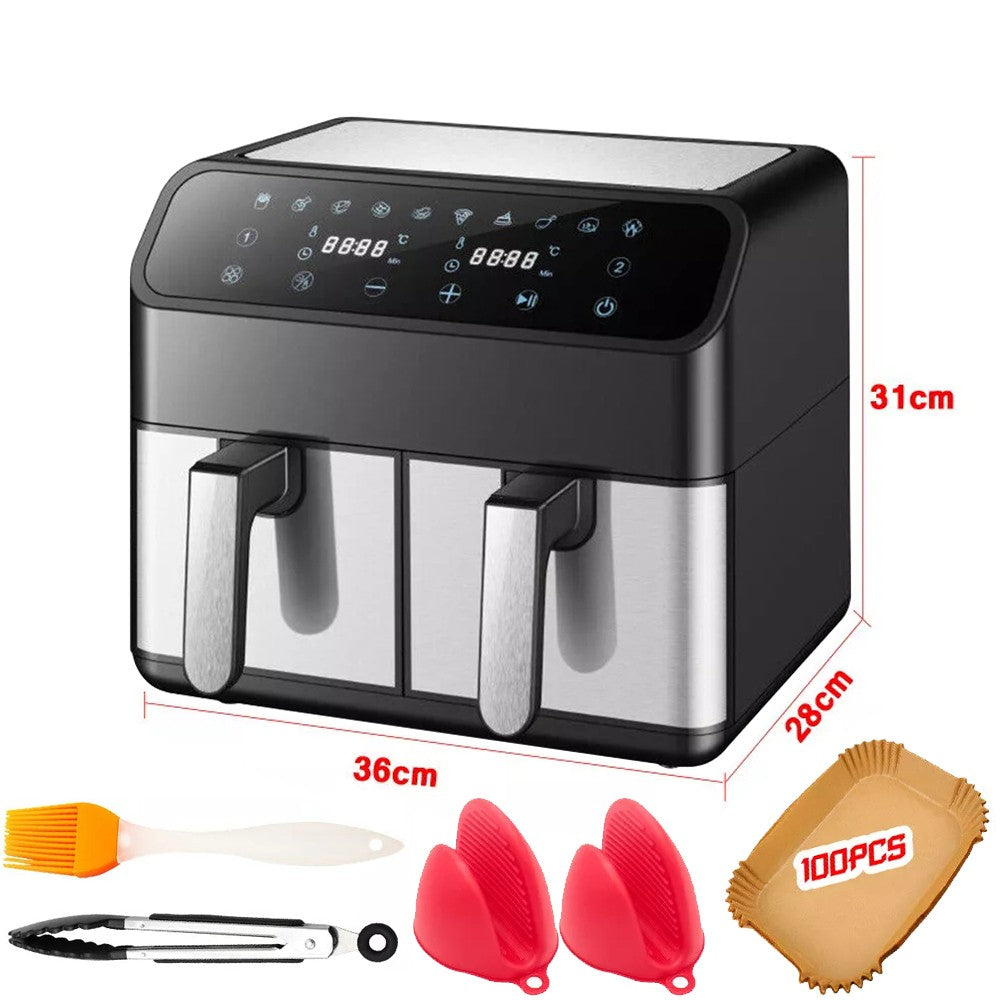 Dual Zone Air Fryer - #2026 Upgraded 12L Air Fryer ( 70% Less Energy Use )