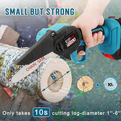 Cordless Mini Chainsaw - #2026 Upgraded Cutting Capacity Mini Chainsaw