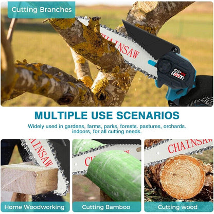 Cordless Mini Chainsaw - #2026 Upgraded Cutting Capacity Mini Chainsaw