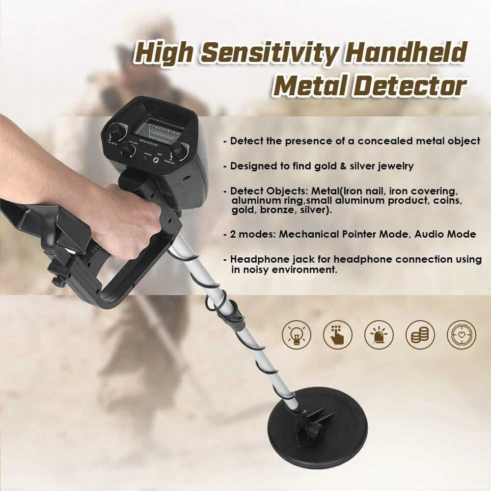 Metal Detector #2026 Upgraded High Accuracy Metal Finder