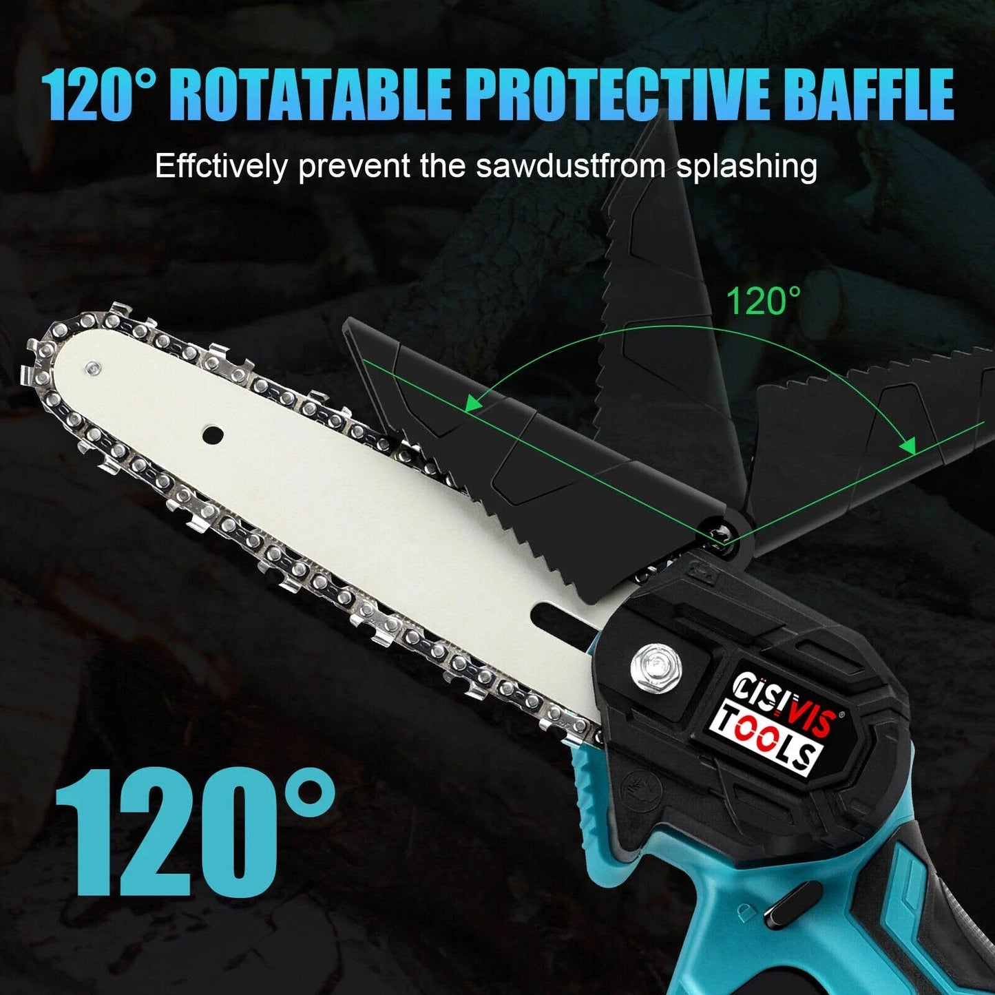 Cordless Mini Chainsaw - #2026 Upgraded Cutting Capacity Mini Chainsaw