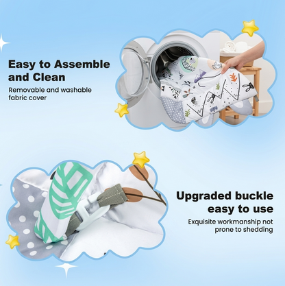 Baby Play Mat - #2026 Upgraded 8 in 1 Sensory Development Center