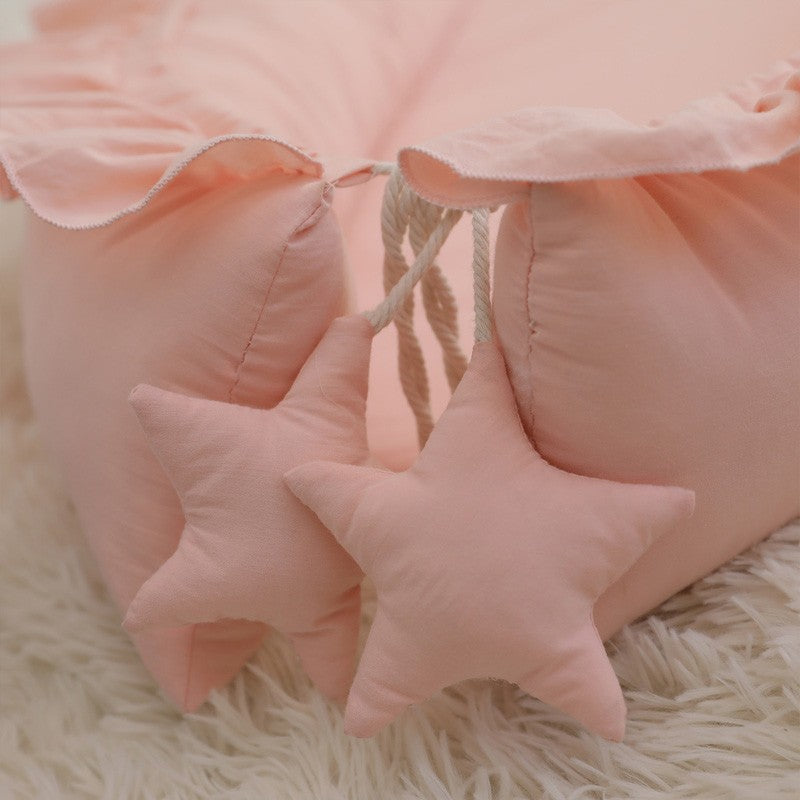 Baby Nest - #2026 Upgraded 100% Cotton Extra Comfortable Baby Lounger