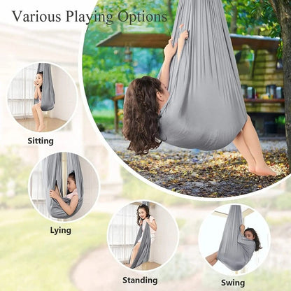 Sensory Autism Swing Hammock - #2026 Upgraded Indoor & Outdoor Hammock