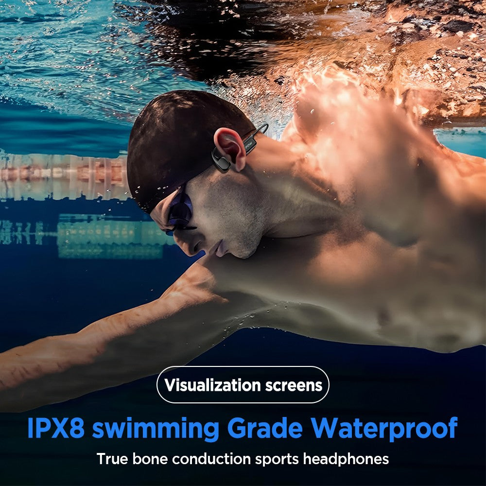 Swimming Headphones #2026 Upgraded Underwater Bone Conduction Earbuds